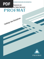 Catalogo de Disciplinas 2017