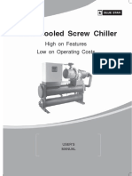 Manual Screw Chiller Water Cooled PDF