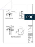 Detail of Rafter Joint at Ridge Detail Plan at Ridge: (100x100) MM Vertical Chord (50x100) MM Purlins Nail Ridge Ridge