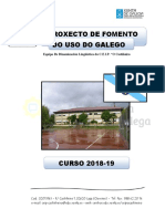 Proxecto Fomento Galego 18 - 19 Ceip o Castiñeiro - Scribd