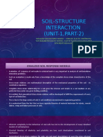 Soil Structure Interaction