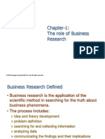 Chapter-1: The Role of Business Research: © 2016 Cengage Learning India Pvt. Ltd. All Rights Reserved