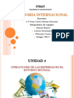 Operaciones internacionales de empresas