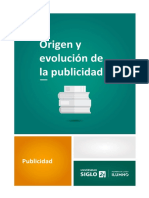 Origen y Evolución de La Publicidad PDF