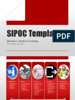 SIPOC Template: Business Analyst Leanings