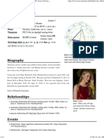 Blake Lively - Astro-Databank by Astrodienst