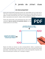 Teste 1 Duas Perguntas Janela de Johari