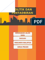 politik dan pentadbiran