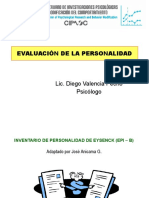 Evaluación de La Personalidad Eysenck
