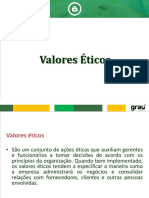 Valores Éticos e Razões para A Empresa Ser Ética PDF