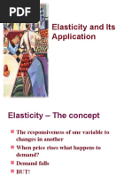 Elasticity & Forecasting 3