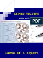 report writing introduction