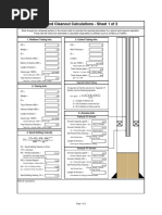 Blank Calc Sheet - Sand Cleanout