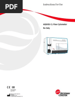Aquios CL Flow Cytometer Instruction for Use
