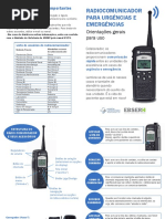 Manual Radio Comunicador HUWC