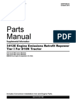 Parts Manual: 3412E Engine Emissions Retrofit Repower Tier I For D10N Tractor