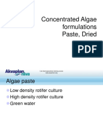 LF 4 Concentrated Algae Formulations