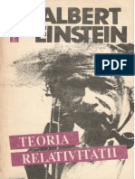 Albert Einstein - Teoria Relativitatii Pe Intelesul Tuturor (V.0.9)