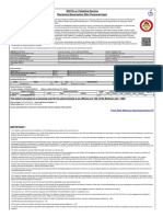 Irctcs E-Ticketing Service Electronic Reservation Slip (Personal User)