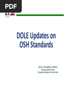 DOLE Updates On OSH - ASPPI - 0 PDF