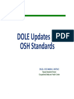 DOLE Updates on OSH Standards