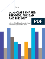 Apac Dual Class Shares Survey Report