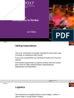 Introduction Docker