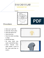 MD & Cad Ii Lab: Objective