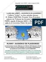 LINKY Audience plaidoirie PARIS mardi 19 février 2019