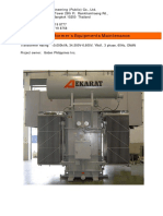 Maintenance Instruction For Transformer