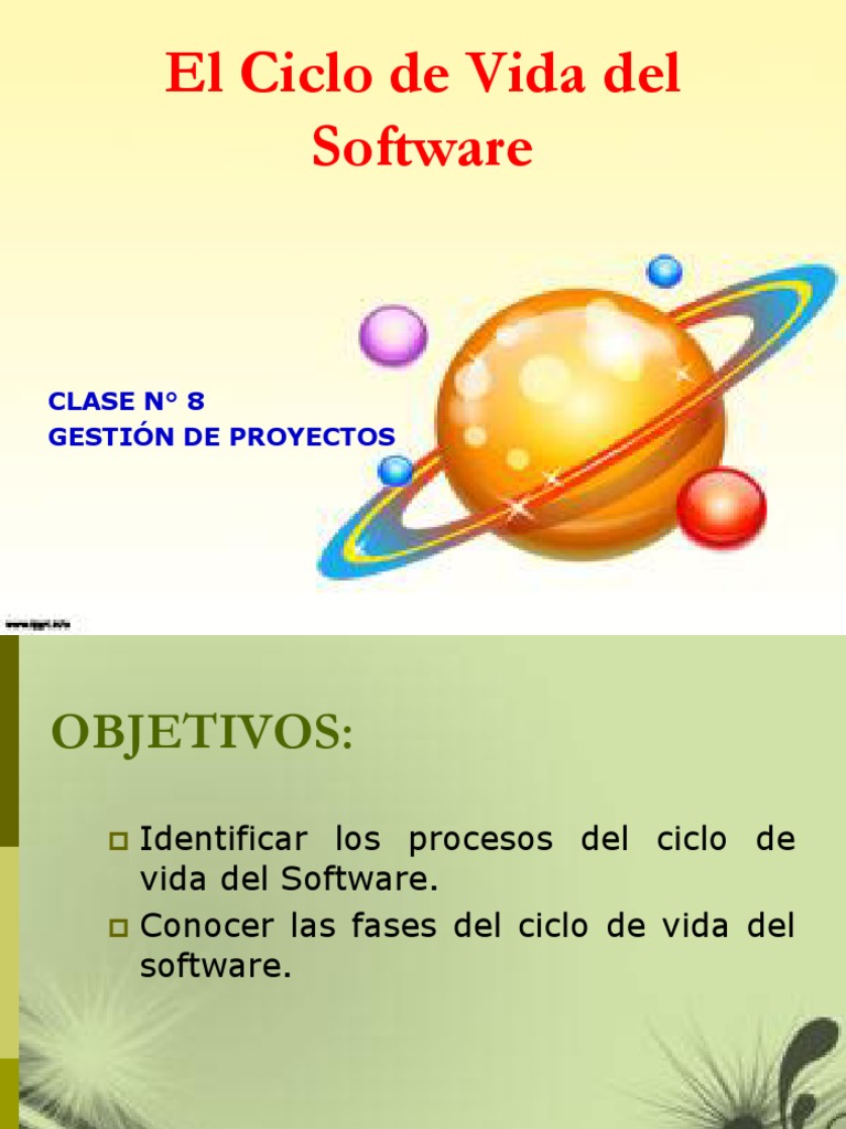 Ciclo de Vida Del Software | PDF | Software | Diseño