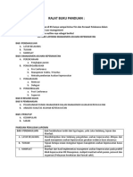 Outline Laporan Manajemen Asuhan Keperawatan