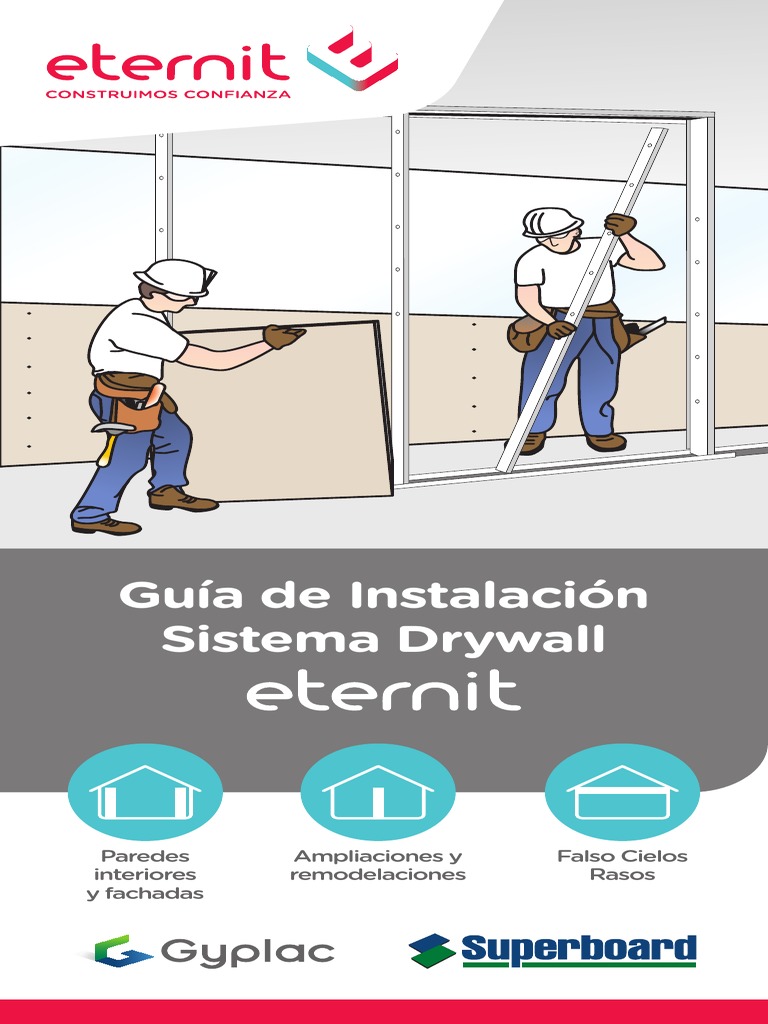 Sistema Drywall | PDF | Tornillo | Materiales de construcción