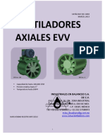 Ventiladores Axiales EVV PDF
