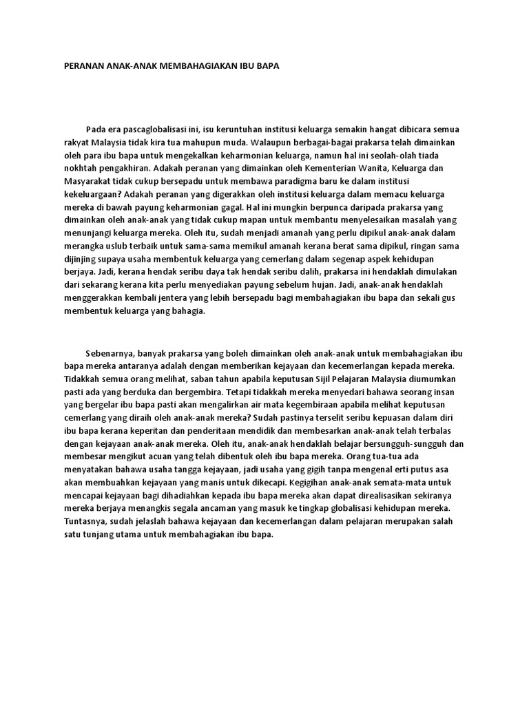 Peranan Anak Pdf