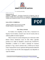 SCJ rechaza recurso de casación sobre sociedad de hecho