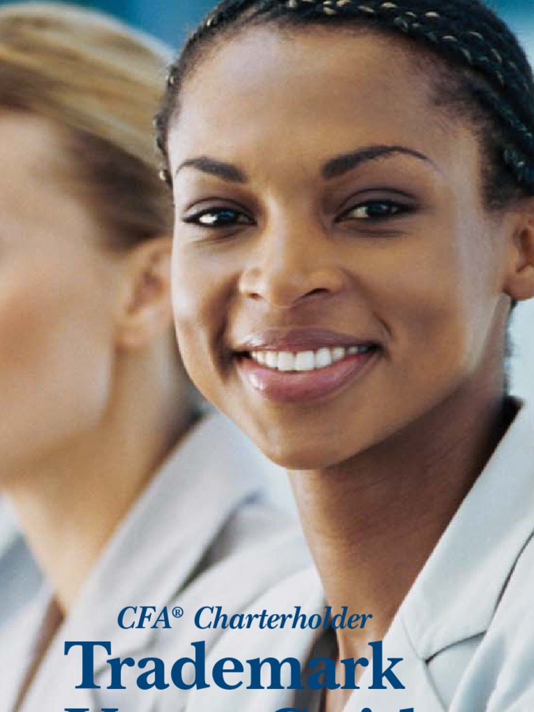 Cfa Charter Trademark Usage Guide | PDF | Trademark | Business Law