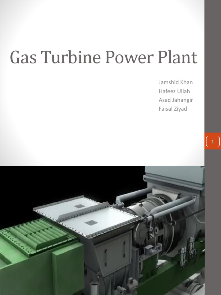 Gas Turbine Power Plant Overview | PDF | Gas Turbine | Natural Gas