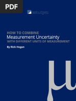 How To Combine Measurement Uncertainty With Different Units of Measure by Rick Hogan PDF