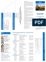 AAPL Forensic Psychiatry Review Course Brochure