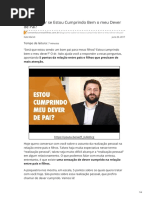 Como Saber Se Estou Cumprindo Bem o Meu Dever de Pai