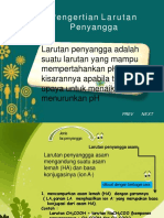 Larutan Penyangga