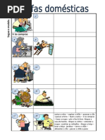Tarefas Domesticas Ficha de Trabalho