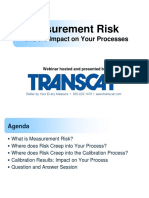 Measurement Risk Impact Processes