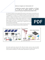 Ahorro de Energía Eléctrica en Hogares Con Celdas Solares