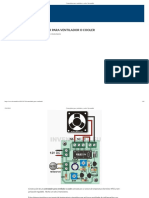 Controlador para Ventilador o Cooler - Inventable