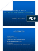 Criterios de Colocacion de Barreras de Contencion en Las Carreteras