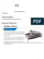 Catalogue: Roller Sieve