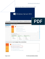 Configuración Del Servidor DNS en Windows Server 2012