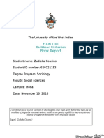 FOUN1101 Book Report CoverPageAccStatement S12018